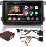 ATOTO A6VW07APF 7" Double Din Car Stereo, Wireless CarPlay & Android Auto, Dual Bluetooth, HD LRV, 2G+32G, Compatible with VW Volkswagen/Golf/Polo/Tiguan/Passat