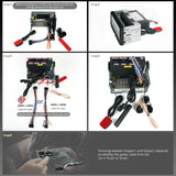 ATOTO CA-AEC122D Amplificateur Voiture Puissant Classe D, 2 Canaux, Puce TI TPA3221, Entrée 7V-30V, 2/4 Ohms, 108dB SNR, Faible Distorsion, Compatible Autoradio ATOTO