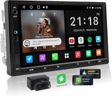ATOTO A5LG2A7T-S04 7" Android Double Din Car Stereo with OBD II, Touchscreen, Wireless Carplay Android Auto, 24-B EQ DSP, WiFi/BT Tethering, GPS Tracker, 2G+32G