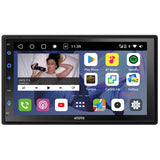 ATOTO S8 4G+32G Autoradio 2 DIN Android, CarPlay sans Fil et Android Auto sans Fil, 7 Pouces QLED Radio Double Din avec 4G LTE, ChatGPT, GPS, WiFi/Dual BT, LRV, SCVC, écran Divisé, S8G2B74MS
