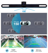ATOTO AC-HD02LR 720P Rearview Camera - Live View, Night Vision, Waterproof, for X10/S8/F7/A6/A5 (Not for P5/P8/P9)