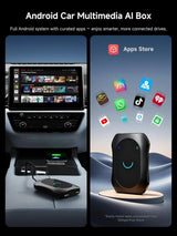 ATOTO CB7SATN 8-in-1 AI Box – Wireless CarPlay & Android Auto, Android Desktop, HDMI In/Out, Wi-Fi, 4G LTE, DriveChat (ChatGPT), Dual-BT IoT Hub
