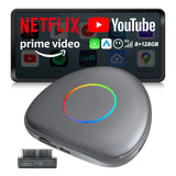 ATOTO CarWave CB6D Magic Box 8GB+128GB ワイヤレスCarPlay & Android Auto対応 | Android 13, 4G LTE, GPS, AIアシスタント, YouTube & Netflix対応, OBD & MicroSD対応, デュアルBluetooth, グレー