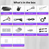 ATOTO A5LG211T Autoradio 2 DIN 10 Pouces avec Caméra de Recul, Android, Écran Tactile, 2G+32G, GPS, Partage de Connexion WiFi/BT/USB, Android Auto & CarPlay sans Fil, MirrorLink, DSP, FM/RDS/TF