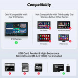 ATOTO AC-FHD02LR Cámara Trasera 1080P con Grabación, WDR, Supresión de Luz, Reproducción de Pista GPS, Ángulo 140°, IP67, Visión Nocturna, Grabación en Bucle, LRV – Compatible con Serie X10