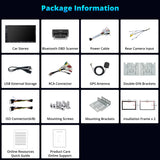 ATOTOEXCEL A5L Autoradio Android 2 DIN, 7 Pouces Carplay sans Fil et Android Auto sans Fil, Autoradio CarPlay avec 24-B EQ DSP, 2G+32G, Tethering de WiFi/BT/USB, Suivi GPS, Mirrorlink