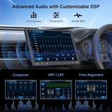 ATOTO A5LG110T 10" Single Din & Double Din Head Unit with Floating Display, Wireless CarPlay & Android Auto, WiFi/USB/Bluetooth Tethering, MirrorLink, DSP Audio, FM/RDS Radio