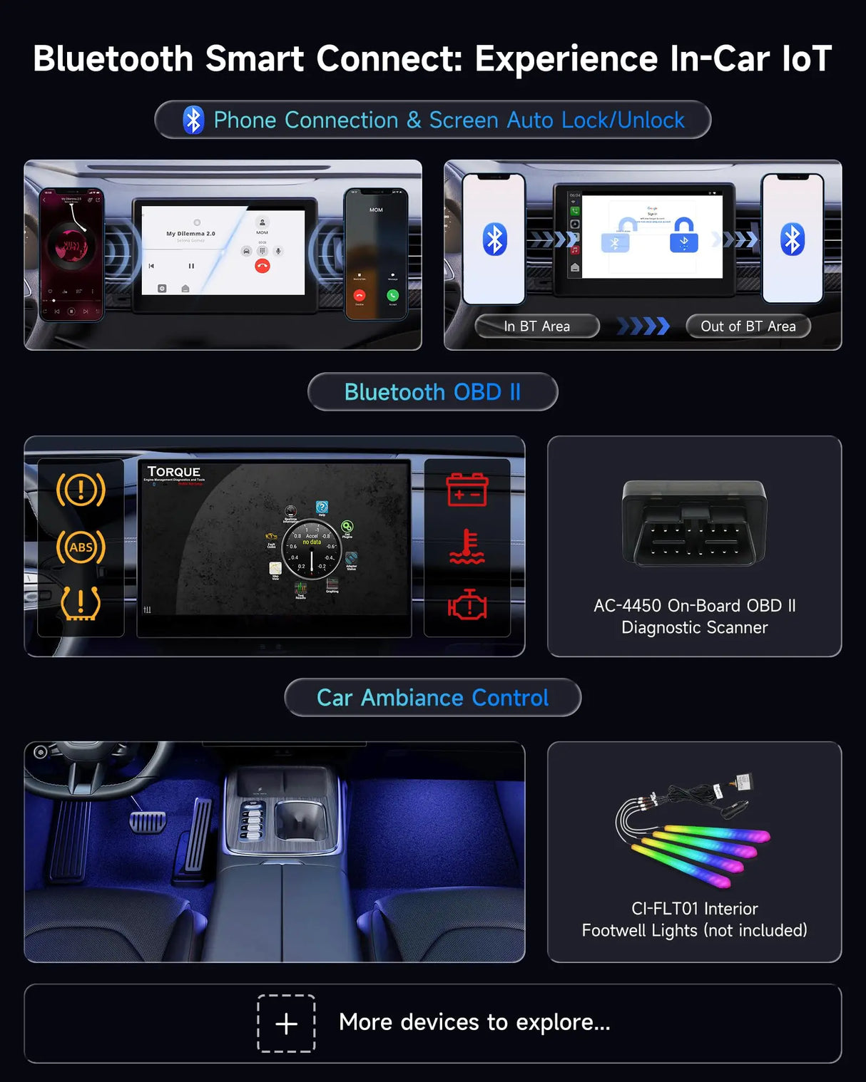 ATOTO CarWave CB4CT CarPlay AI Box, Wireless CarPlay/Android Auto