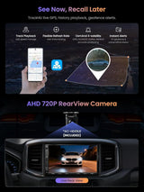 ATOTO A5LG2A7T 7" Double Din Car Stereo with Backup Camera, Android OS, IPS Touchscreen, Wireless CarPlay & Android Auto, WiFi/Bluetooth/USB Tethering, MirrorLink, 24-Band EQ DSP, 2G+32G, FM/RDS Radio