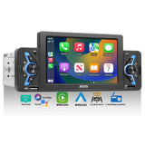 ATOTO F7WE 5 Zoll Autoradio 1din, Wireless CarPlay & kabelloses Android Auto, MirrorLink, Autoradio Bluetooth 5.3 mit Touchscreen, FM/AM/RDS, Sprachsteuerung, Live-Rückansicht, F7G1A5WE