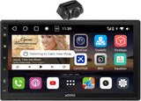 ATOTO S8G2C74MS 7" Android 11 ChatGPT Double Din Car Stereo Wireless CarPlay & Android Auto S8 Gen3 Octa-Core 4G RAM+32G ROM LTE/WiFi Dual BT DSP Front Camera GPS Tracking
