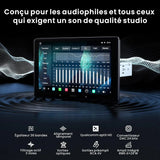 ATOTOZONE 10" QLED AI Android Autoradio 1 din,écran Flottant Voiture, Navi in-Dash,8G+128G,4G LTE,CarPlay & Android Auto sans Fil, Connexion Dual Téléphone & 2 Bluetooth, GPS-Tracking,X10G110E
