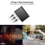 ATOTO CA-AEC01 4-Ch Car Amp - 400W Max, Class A/B, 2/4 Ohm, for Select ATOTO Stereos