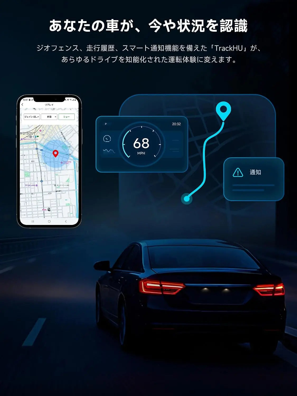 ATOTO CB7SAX フルAndroid 4G LTE Magic Video Box ワイヤレスCarPlay／Android Autoアダプター HDMI出力対応、セカンドスクリーン＆ゲーム機モニター接続、デュアルBluetooth＆Wi-Fi、GPSトラッカー、DVDプレーヤー対応