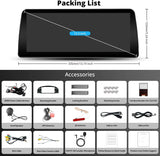 ATOTO S8BM3S412B8PN 12,3" Autoradio Bluetooth, CarPlay, Android Auto, Navigatore, AI, 2 BT, 4G LTE – Compatibile con BMW Serie 3 E90/E91/E92/E93 CIC (2008-2012), Mantiene Funzioni Originali