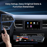 【High-end】ATOTO X10G2B7E 7" Double Din Car Stereo with Front & Rear Cameras, QLED Touchscreen, CarPlay & Android Auto, 4G LTE & WiFi, GPS, 8GB + 128GB TF Card, Dual Bluetooth, DSP Audio Technology