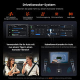 ATOTO V10G110OC 10,1 Zoll Android Autoradio 1DIN & 2DIN, 6GB+128GB, Wireless CarPlay & Android Auto, 4G LTE/WiFi, GPS Navi, Bluetooth 5.4 aptX HD, DSP 32B-EQ, 4-Kanal-DVR, Karaoke im Auto, AI-Assistent