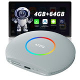 ATOTOZONE CB6 Adattatore da CarPlay Cablato a Wireless/Android Auto, Dongle Vocale AI Intelligente con GPS Tracking, Box AI CarPlay Wireless con Bluetooth, 4GB+64GB, Compatibile con Molte APP