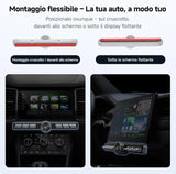 ATOTO AC-44F20 Telecomando Wireless per Autoradio con Tasti Retroilluminati, Installazione Flessibile e Pulsante Personalizzabile, Compatibile con A6, A5L, S8 (escluso S8 PN), X10, V10 e Altri Modelli con SWC Learning