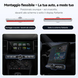 ATOTO AC-44F20 Wireless Car Stereo Remote Control with Backlit Keys, Flexible Mounting & Customizable Button, Compatible with A6, A5L, S8 (Except S8 PN), X10, V10 and Other SWC-Learning Models