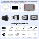 ATOTOZONE A5L 10.1inch Double DIN Car Stereo, 2G+32G Android Car Radio with Wireless CarPlay&Android Auto, WiFi/Bluetooth/USB, Full Touchscreen, MirrorLink, 24B-EQ DSP, LRV/FM/SWC,AI&GPS Tracking