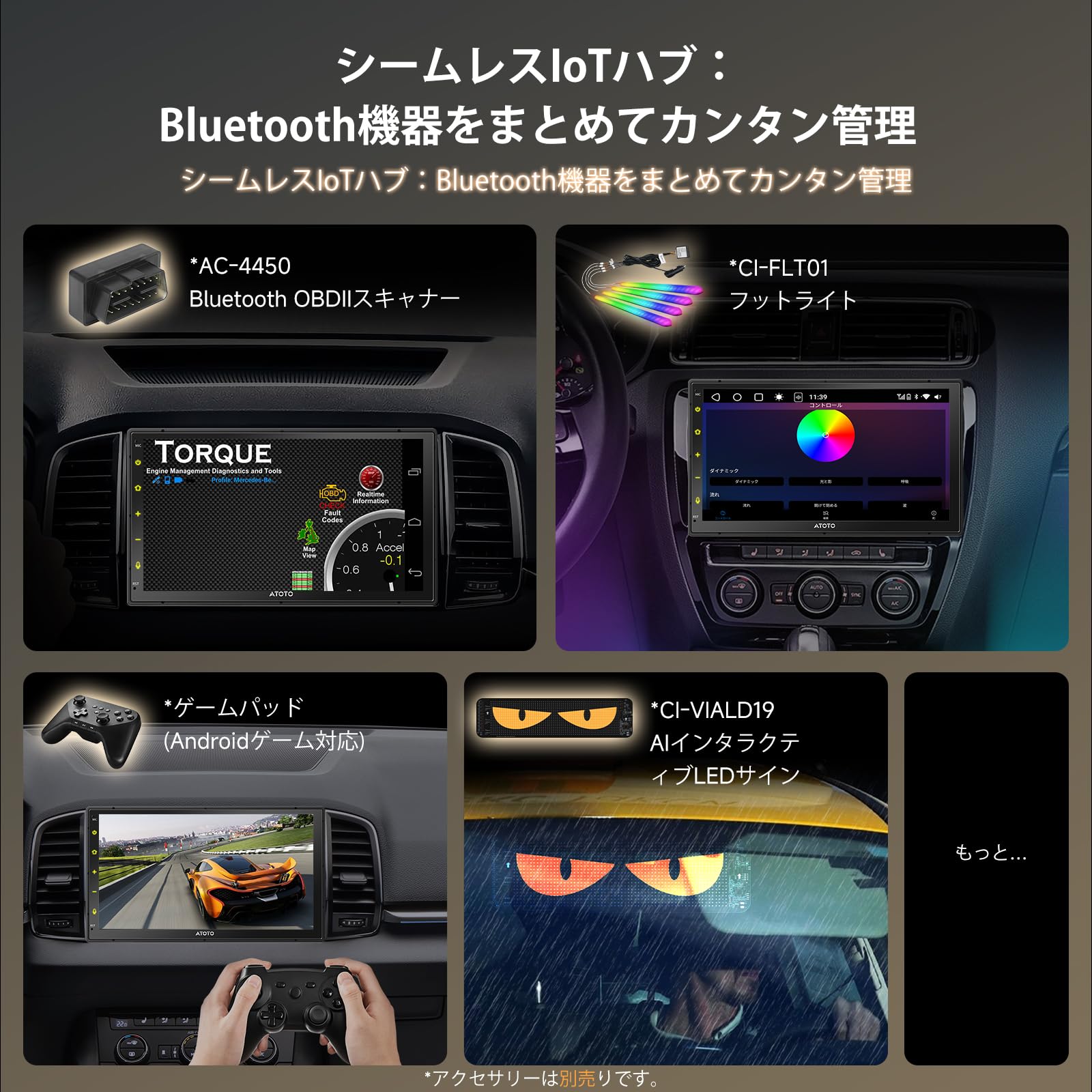 ATOTO S8 7インチ　アンドロイドナビ　スマートナビ ATOTO S8 7インチ アンドロイドナビ スマートナビ ATOTO S8 7