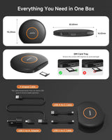 ATOTO CB6 CarWave, Wireless CarPlay Adapter