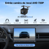 ATOTO A5LG110T 10" Autoradio 1 DIN/2 DIN Android con schermo flottante, telecamera posteriore, CarPlay e Android Auto senza fili, tethering WiFi/BT/USB, MirrorLink, DSP, FM/RDS, 2G+32G