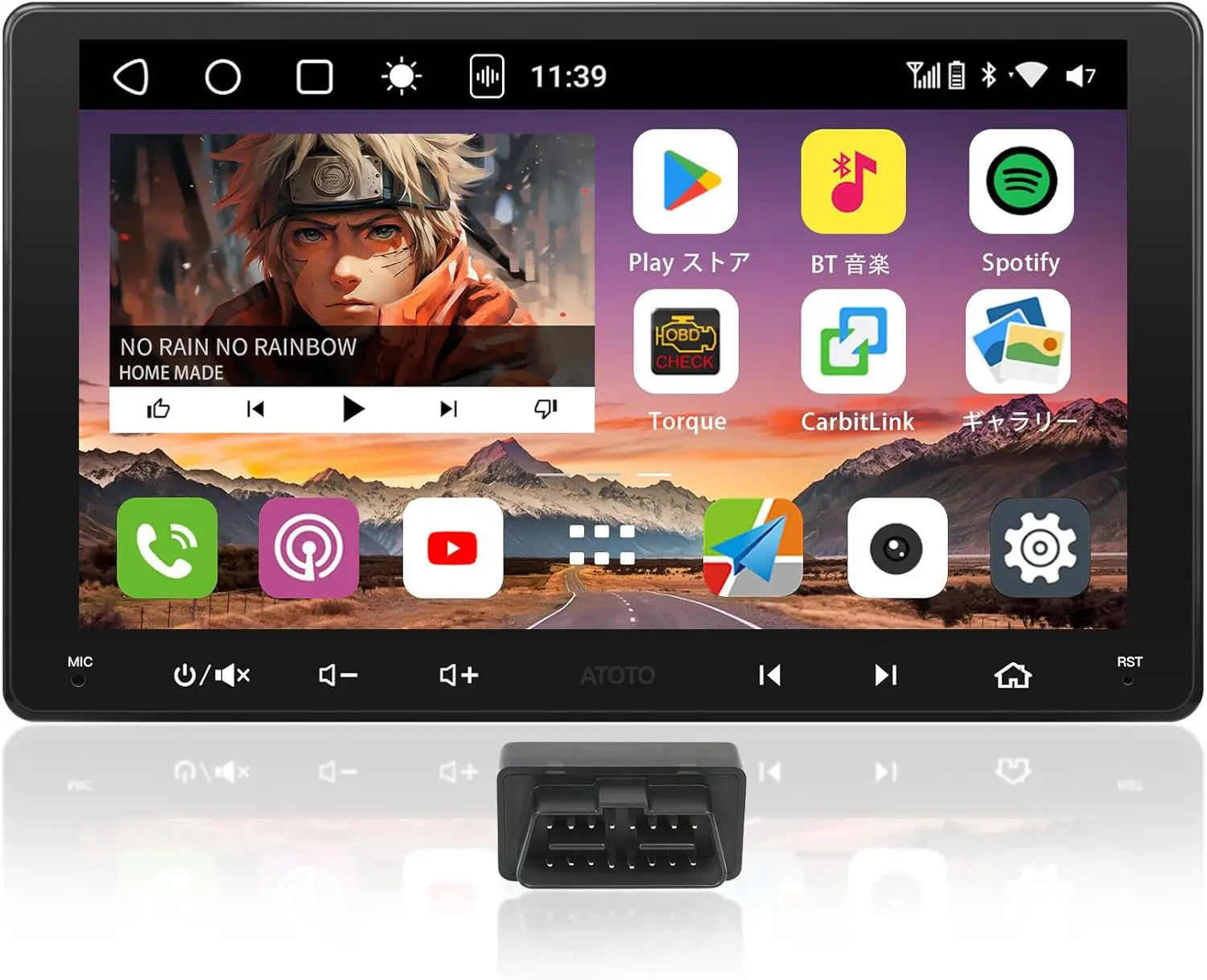 ATOTO S8MS 9インチ 2Dinディスプレイオーディオ LTE内蔵 CarPlay OBD2 ATOTO S8MS 9インチ 2Dinディスプレイオーディオ LTE内蔵 CarPlay OBD2
