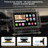 ATOTO S8G1104MS 10.1" Floating Touchscreen Android Autoradio 1 Din, 4G LTE, Wireless CarPlay & Android Auto, 4G+32G, AI Voice Assistant, Dual Bluetooth, 36-Band EQ & DSP, SCVC/LRV