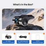 ATOTO AC-44P5 HD 720P Front DVR Camera, 140° Wide Viewing Angle, Support up to 128GB of Storage, Only Compatible with Selected ATOTO F7WE Series