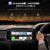ATOTO A5LG211T 10.1インチ 2Din ディスプレイ オーディオ バックカメラ連動、Androidナビ、ワイヤレスCarPlay/Android Auto、タッチスクリーンBluetoothカーステレオ、Wi-Fi/BTテザリング、内蔵DSP、2G+32G、MirrorLink、FM/AM、USB/TF再生、GPSトラッキング