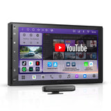 ATOTO S84G2B7P 7" Autoradio Android 2 DIN, CarPlay et Android Auto sans Fil, DSP Hi-Fi avec Sorties 4V, Chat IA, Suivi GPS, WiFi/Bluetooth/USB, 4G+64G