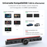 ATOTO AC-44F20 Kabellose Autoradio Fernbedienung mit Beleuchteten Tasten, Flexibler Halterung & Anpassbarer Taste, Kompatibel mit A6, A5L, S8 (außer S8 PN), X10, V10 und den Meisten SWC-Lernfähigen Modellen