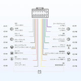 ATOTO 16ピン配線ハーネス ホンダ車用 AC-IHD200 プラグアンドプレイ、A5/A6 PF/PP/PL/S8 Lite/MS/UN ヘッドユニット対応モデル