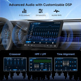 ATOTO A5LG110T 10" Double DIN & Single DIN Adaptive Car Stereo – Floating Display, Wireless CarPlay & Android Auto, WiFi/Bluetooth/USB Tethering, MirrorLink, DSP, AI Chat