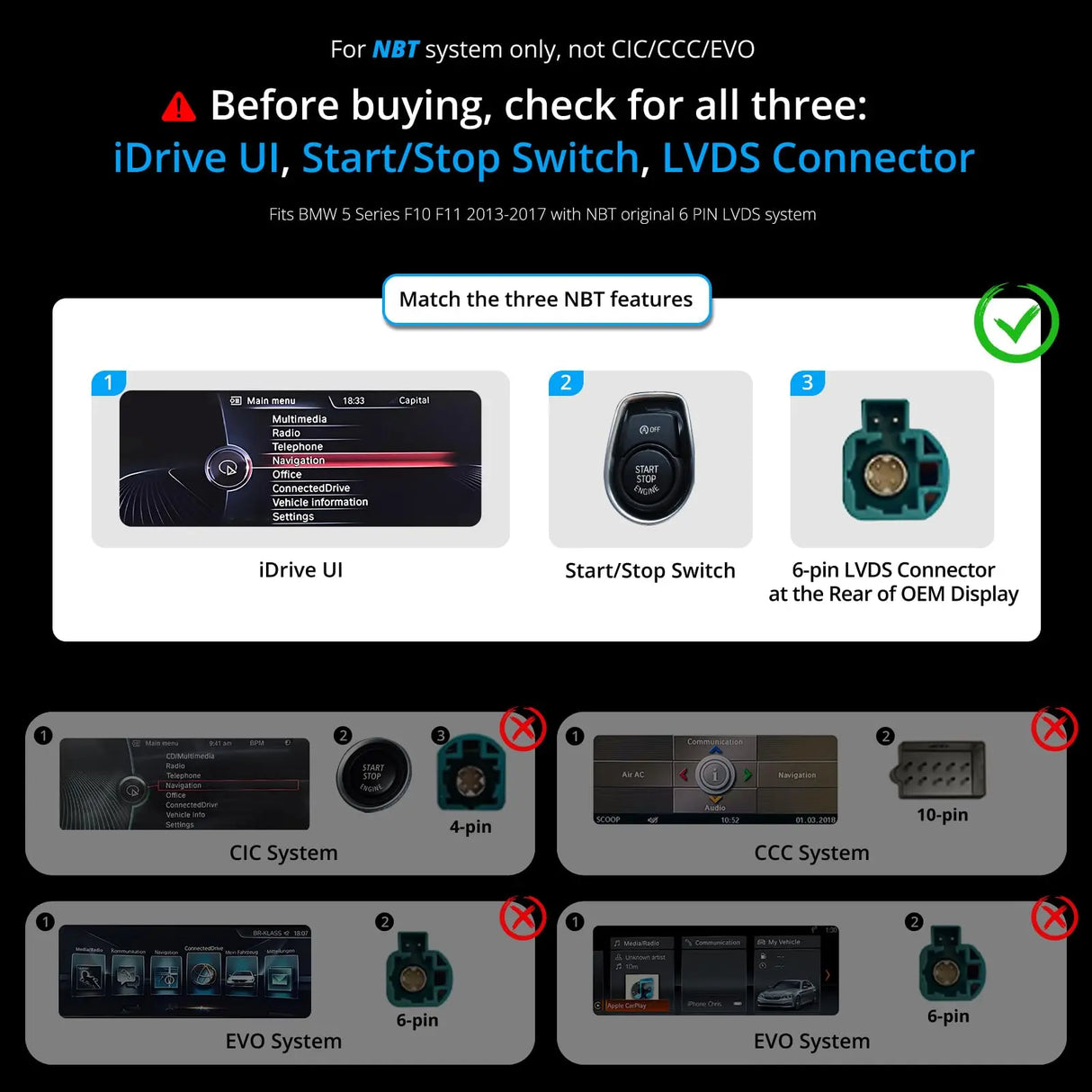 ATOTO S8BM5S512B8PN 12,3" Autoradio Bluetooth, CarPlay, Android Auto Wireless, Navigatore, AI, 2 BT, 4G LTE – Compatibile con BMW Serie 5 F10/F11 NBT (2013-2017), Mantiene Funzioni Originali