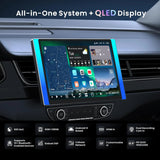 ATOTO X10G225E 12.5" QLED Double Din Car Stereo, AI Android, 8G+128G, 4G LTE, Wireless CarPlay & Android Auto, Dual Bluetooth & WiFi, 7.1.2 Channel Audio, Hi-Volt RCA, 36-Band EQ, HDMI Input