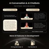 ATOTOOUT Single/Double Din Car Stereo - 10.1" QLED Floating Touchscreen w/Button, Wireless CarPlay/Android Auto, Wi-Fi/Bluetooth/USB Tethering, AI/DSP/RCA/GPS/Dual-HDMI, Spilt-screen/MirrorLink,2G+32G