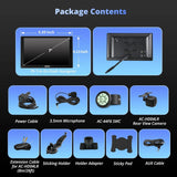 ATOTO P507SD 7" Portable CarPlay Screen with 1080P Backup Camera & Remote Control – Wireless CarPlay & Android Auto Touchscreen, Dash GPS Navigation, QLED Glare-Suppressing Display, MirrorLink
