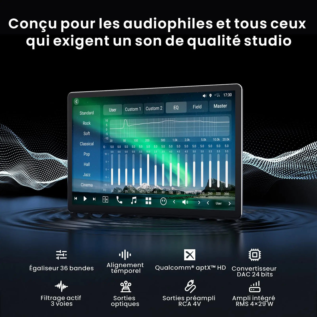 ATOTO 14.1" QLED X10G141E Autoradio Android avec GPS intégré, 1DIN & 2DIN, 8G+128G, Écran Flexview, Audio 7.1.2 CH, 4G LTE, EQ 36B, CarPlay & Android Auto sans Fil, HDMI IN