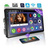 ATOTO A6G2C7PF 7" Double Din Car Stereo, QLED Touch Screen, Wireless CarPlay and Android Auto, MirrorLink, GPS Navigation, LRV, WiFi, Bluetooth, USB, Drivechat with ChatGPT