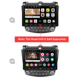 YOFUNG AC-HDAD03X-ST Installation Mounting Dash Kit -Compatible with Selected Honda Accord 2003 2004 2005 2006 2007 Models - Only Fit for ATOTO Car Stereo of IAH09D Style