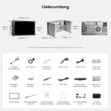ATOTO A7G2B7PKL-S04 Android Autoradio 2 DIN, 7 Zoll QLED Navi [Inkl. OBD2 Scanner] 4G LTE Integriert, Wireless CarPlay & Android Auto, Hi-Fi DSP Optischer Ausgang/4V Pre-Out, AI DriveChat, SCVC