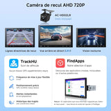 ATOTOZONE A5L 10 Pouces IPS Android Autoradio Adaptatif 2 DIN et 1 DIN, CarPlay et Android Auto sans Fil, Écran à Affichage Flottant, Partage de Connexion Via WiFi/BT/USB, DSP/FM/RDS