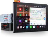 ATOTO V10G110OC 10,1 Zoll Android Autoradio 1DIN & 2DIN, 6GB+128GB, Wireless CarPlay & Android Auto, 4G LTE/WiFi, GPS Navi, Bluetooth 5.4 aptX HD, DSP 32B-EQ, 4-Kanal-DVR, Karaoke im Auto, AI-Assistent