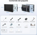 ATOTO X10G2A7E Radio 2 DIN Android 7" Navegación Integrada, 8GB+128GB, CarPlay y Android Auto Inalámbricos, ChatGPT AI, 4G LTE, Doble Teléfono, Bluetooth