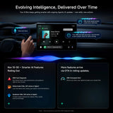 ATOTOZONE AD5 Draadloze CarPlay/Android Auto アダプター、ChatGPT 対応 AI ドングル、Eenvoudige インストール、デュアル WiFi バージョンバインディング、Ondersteunt 256 GB geheugenkaart、メディアストリーミング