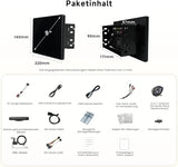 ATOTO X10DG209E 2 DIN Autoradio: 9 Zoll Android, DAB+, 8+128G, 4G LTE, KI-Sprachassistent, Kabelloses Carplay &amp; Android Auto, Duales Mikrofon, BT, Kameraeingang, 36B-EQ, HDMI-Eingang