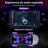 ATOTO A5LVWA7T Radio Coche 2 DIN 7" con Navegación, Compatible con VW Golf/Polo/Tiguan, CarPlay y Android Auto Inalámbrico, MirrorLink, WiFi/BT/USB, DSP EQ de 24 Bandas, FM/AUX/TF, 2G+32G